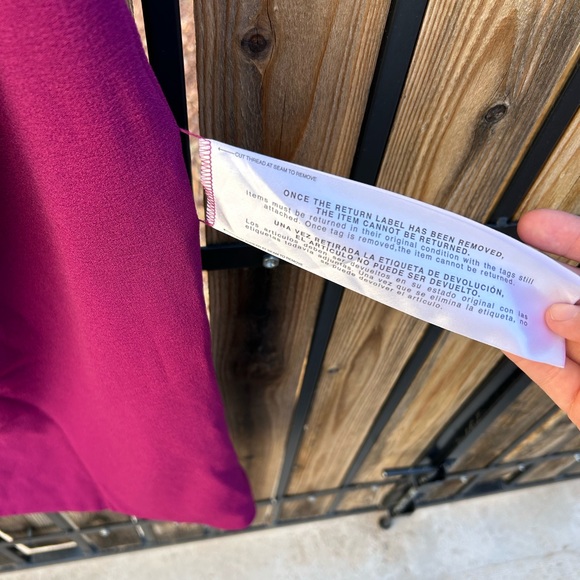 NWT DRESS THE POPULATION Tiffany Dress Dark Magenta - Picture 6 of 9